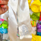 Savannah Satin White Mother Mary Hairbow