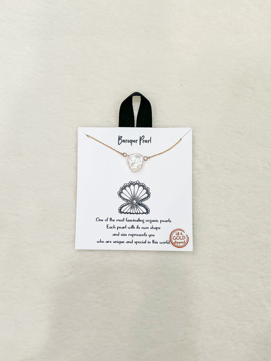 Baroque Pearl Necklace