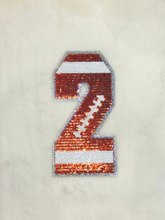 Patch- Football Number 2
