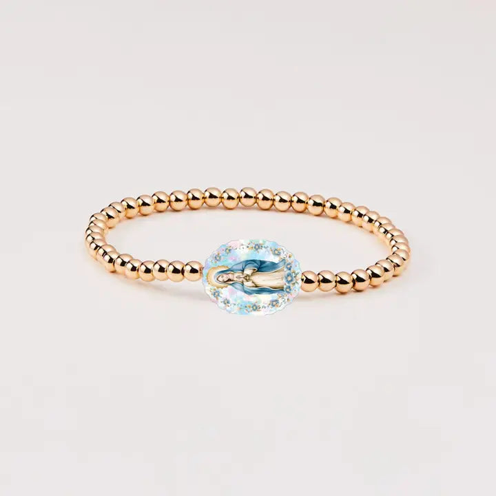 Holy Water Miraculous Bracelet- Yellow Gold