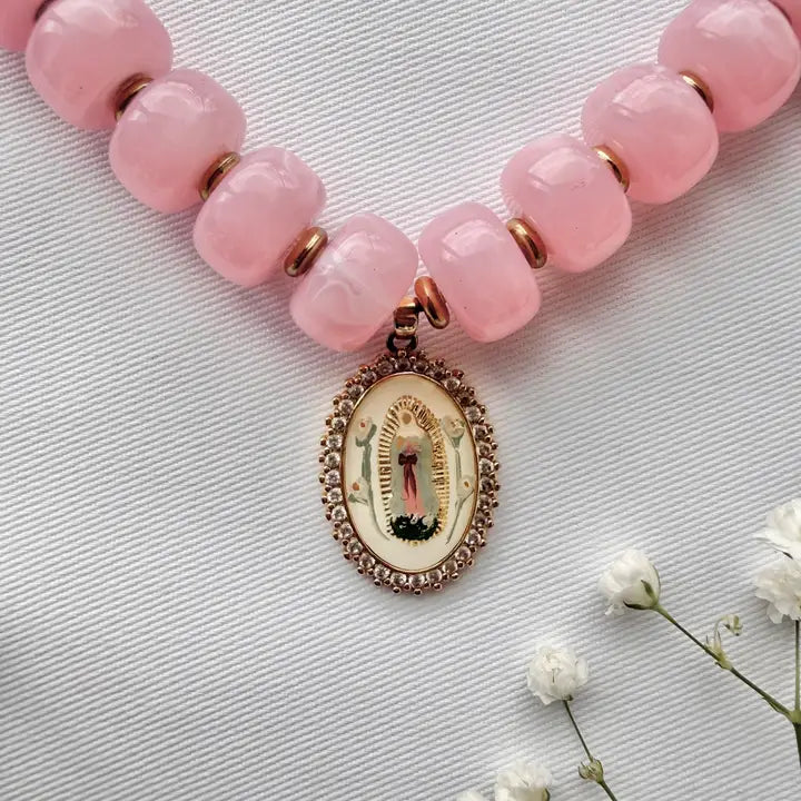 St. Anne's Jewels Beaded Necklace- Harleigh Leonards