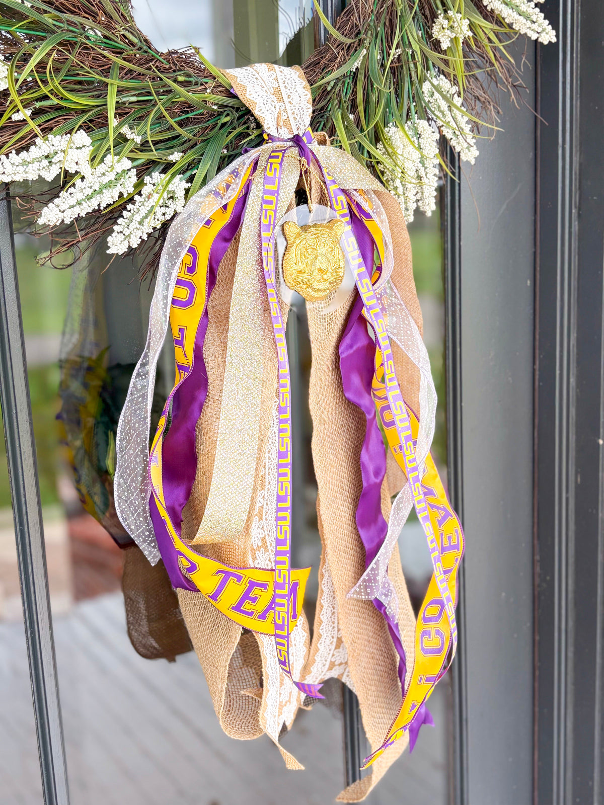 Tiger Spirit Disc Ornament