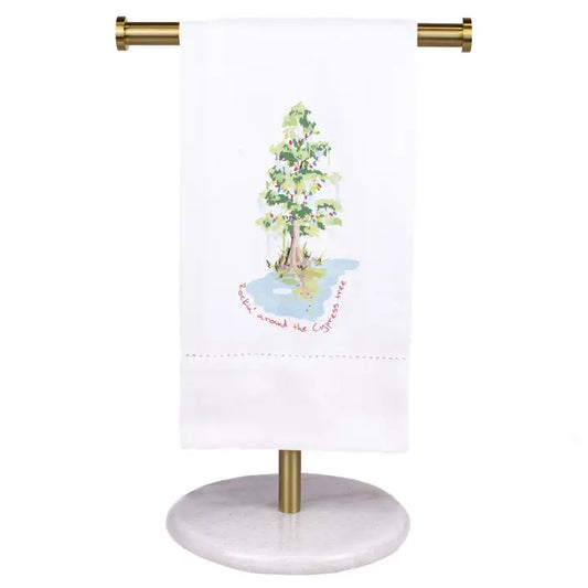 Rockin' Around the Cypress Tree Hand Towel
