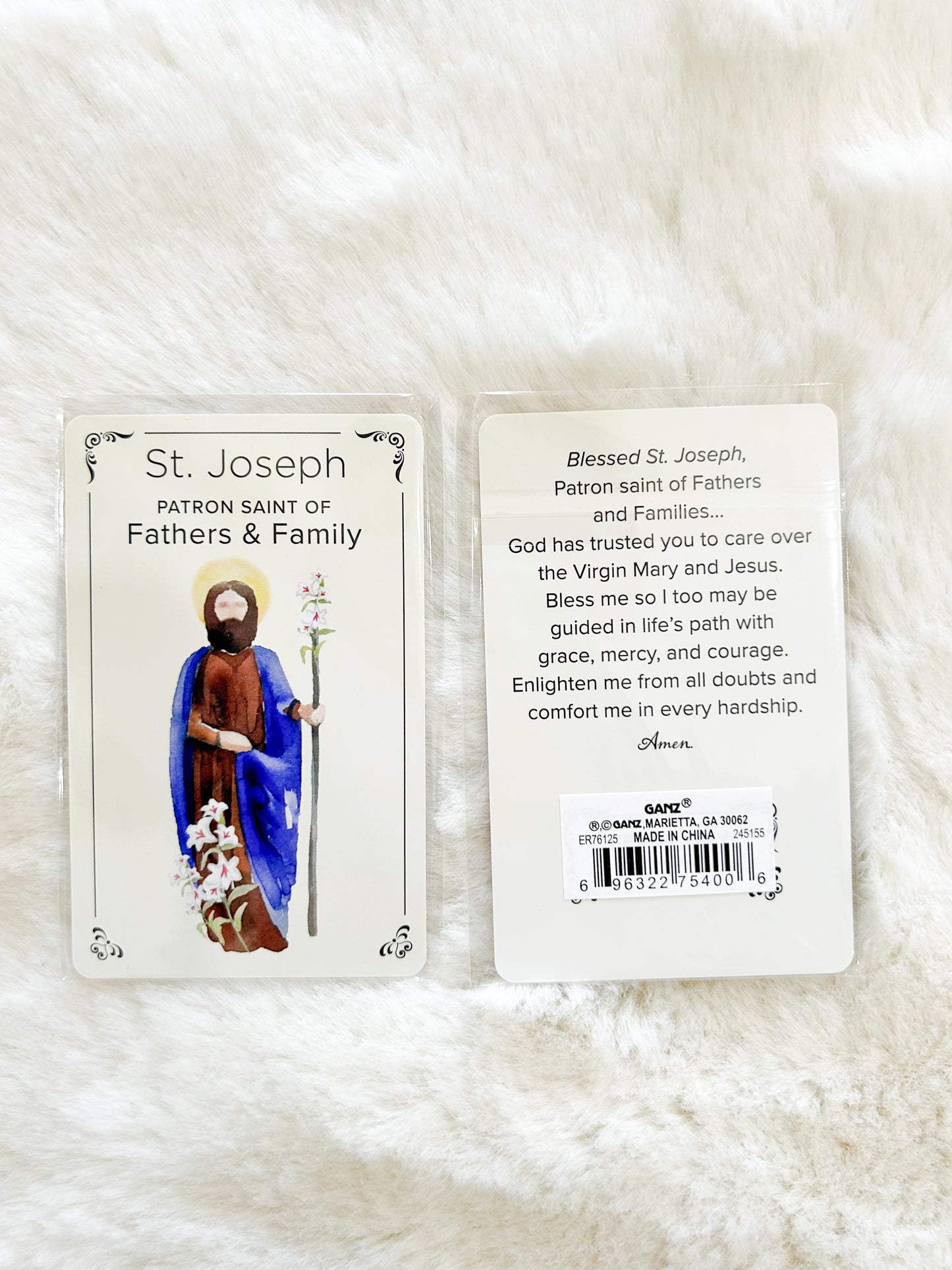 St. Joseph Prayer Pocket Cards