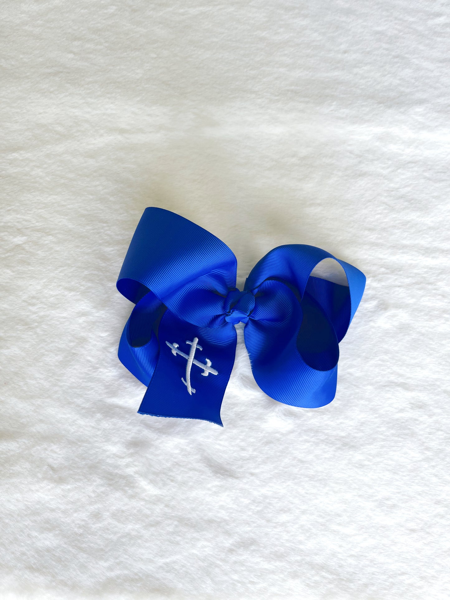 Rose Classic Bow with Cross