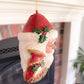 Santa Seasons Greetings Ornament