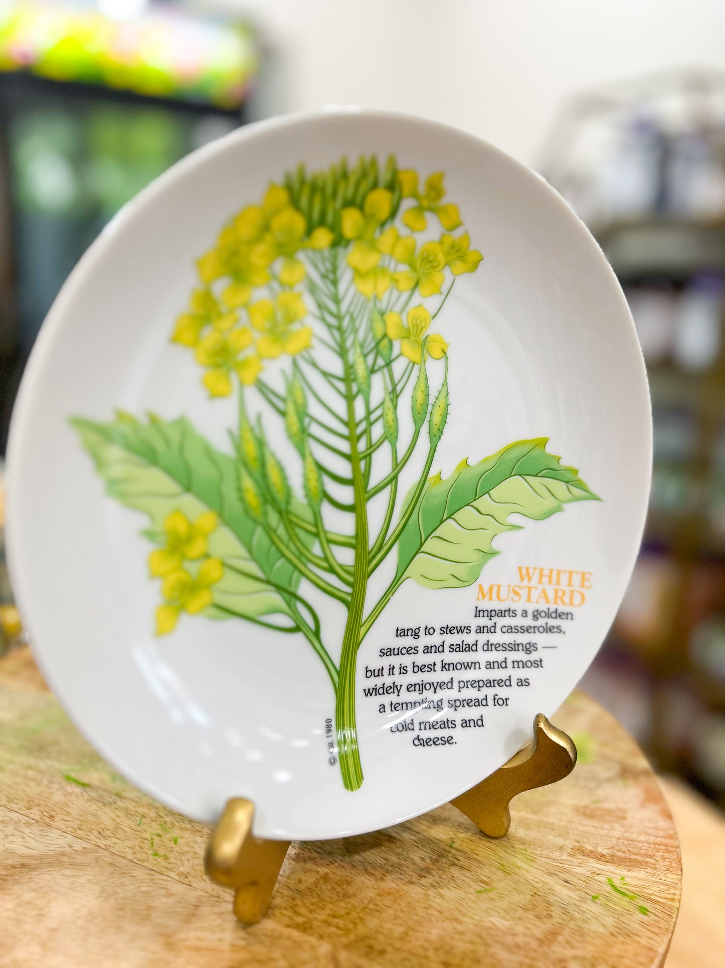 The White Mustard Plate