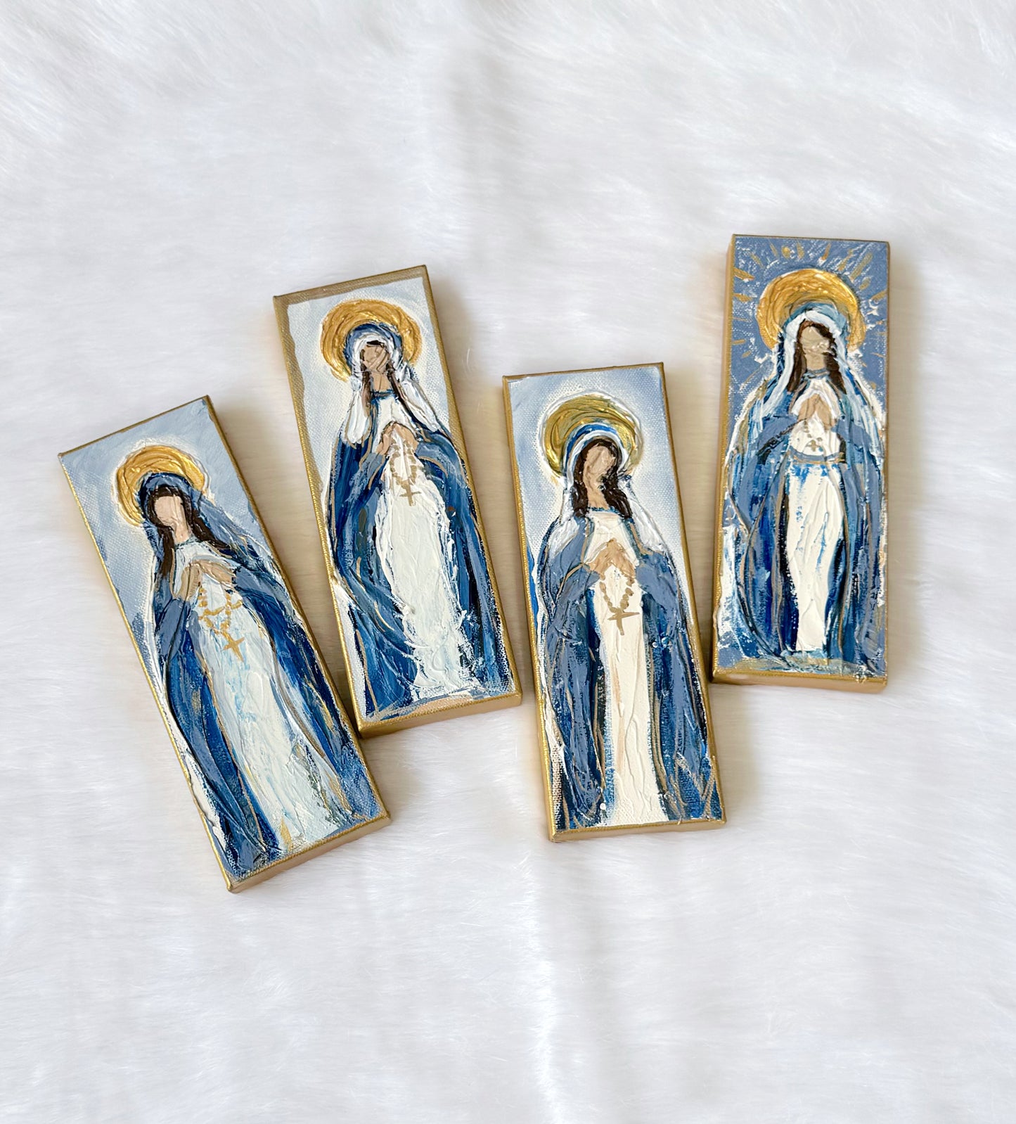 3x9 Block Canvas Our Lady of Grace