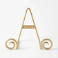 Gold Deep Swirl Easel