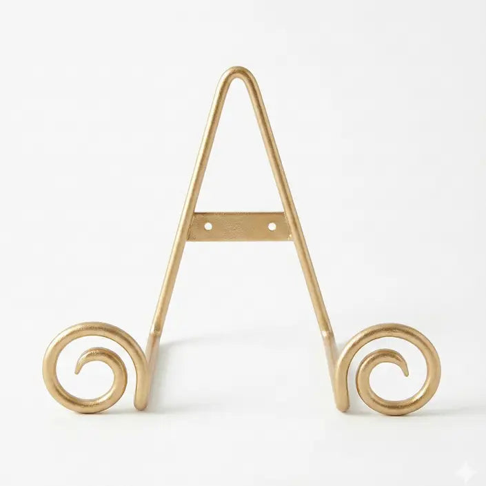 Gold Deep Swirl Easel