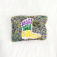 Mini Beaded Mardi Gras Bag