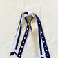 Sideline Spirit Navy/Gold/White Streamer