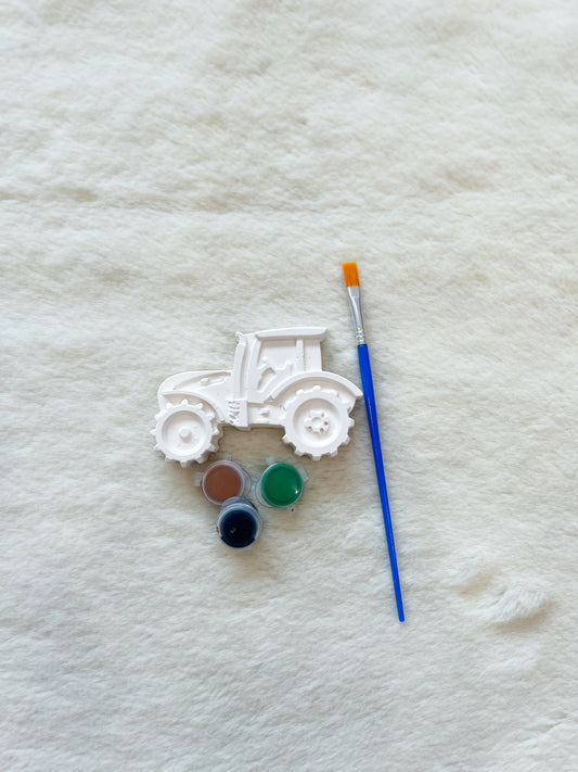 Tractor Trails Paint Your Own Plaster Set