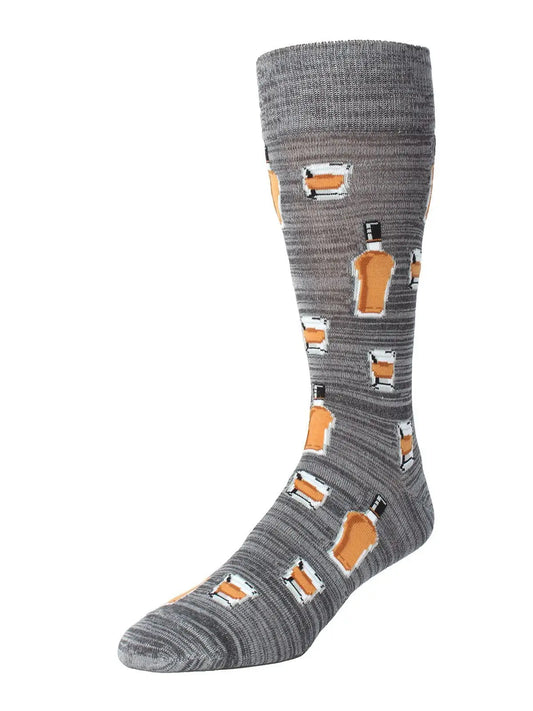 Men's Whiskey Bar Crew Socks