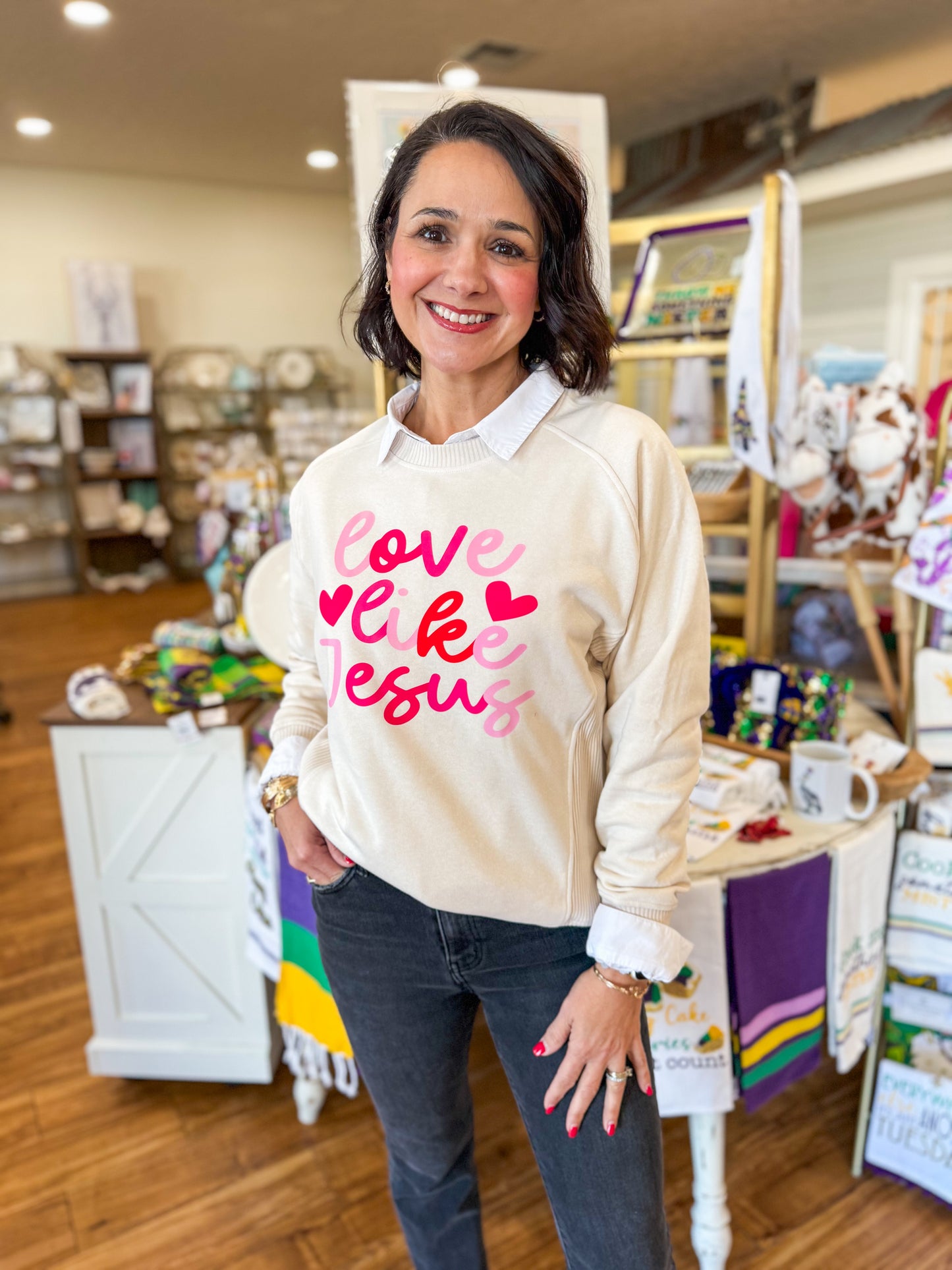 Sample- Love Like Jesus Sweatshirt