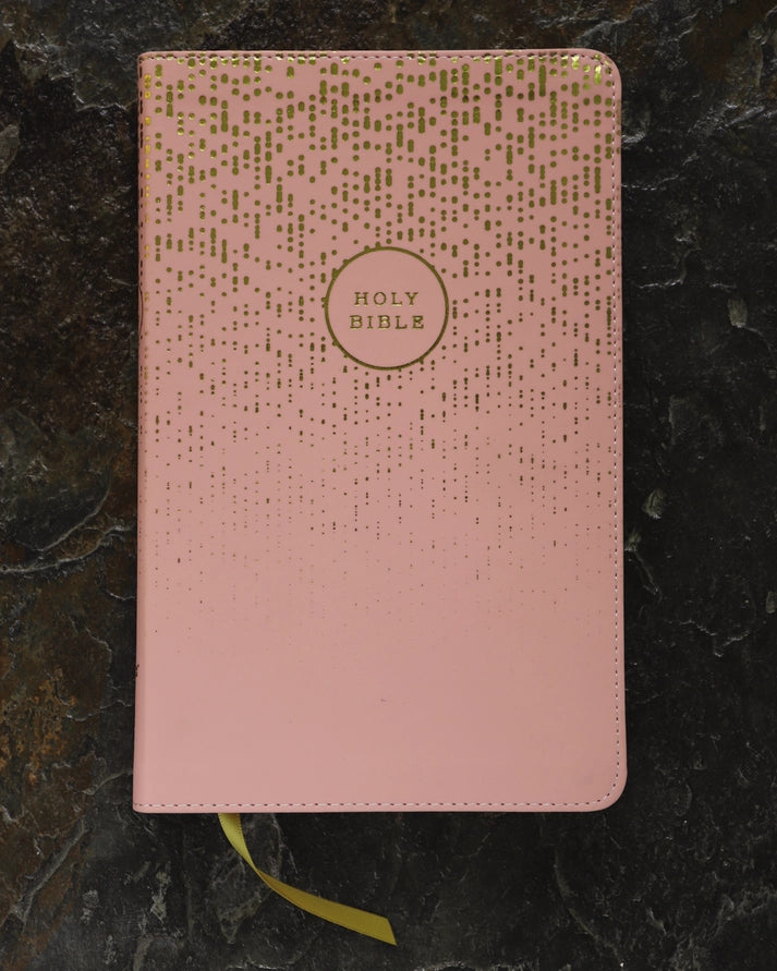 NIV Bible for Teens- Thinline Edition- Pink Leathersoft