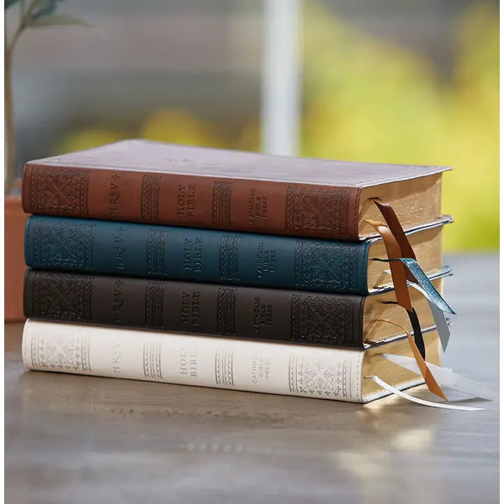 NRSV Catholic Bible- Gift Edition- Teal Leathersoft