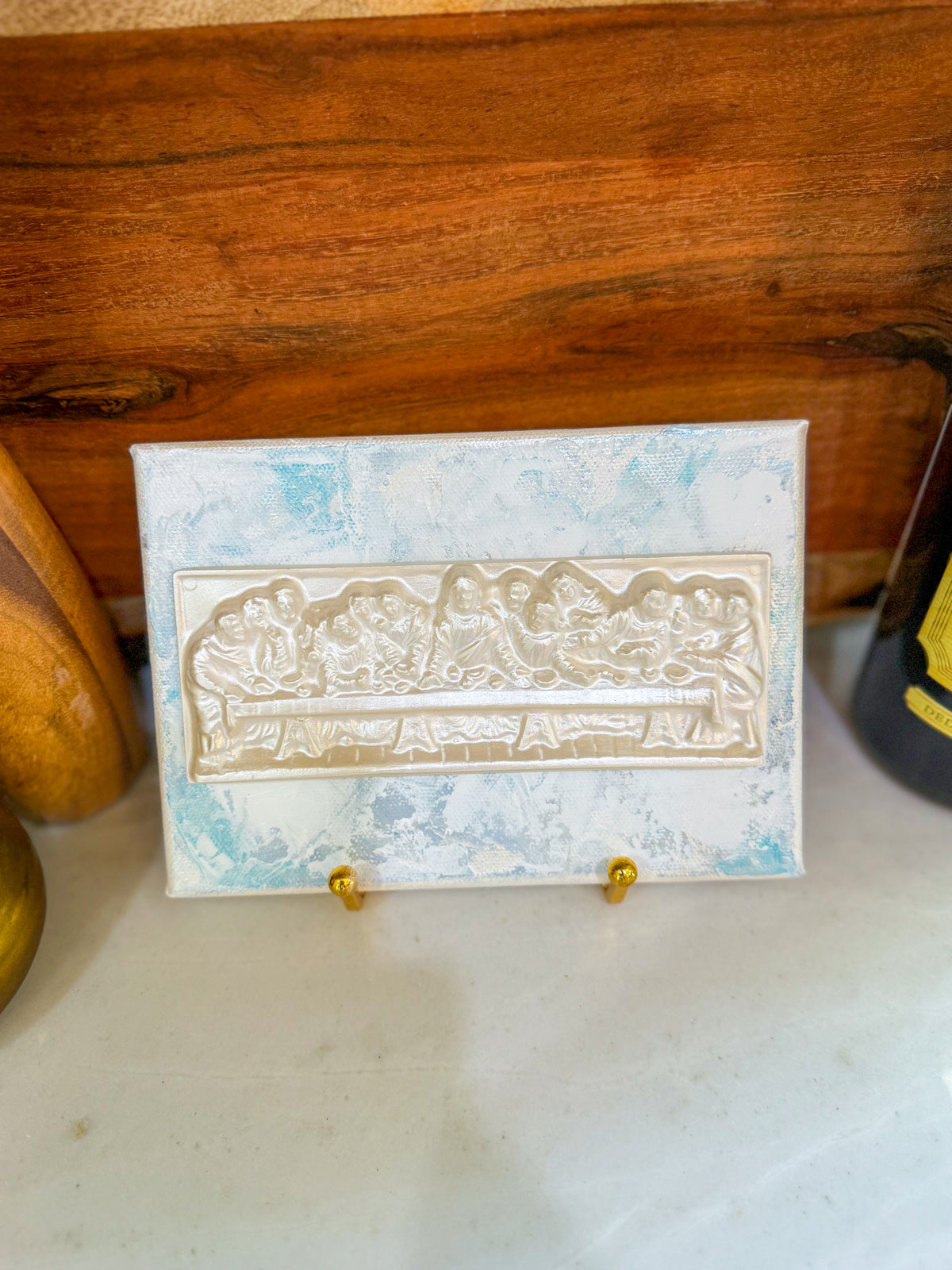 Gathered in His Name- Last Super on 5x7 Mint Canvas
