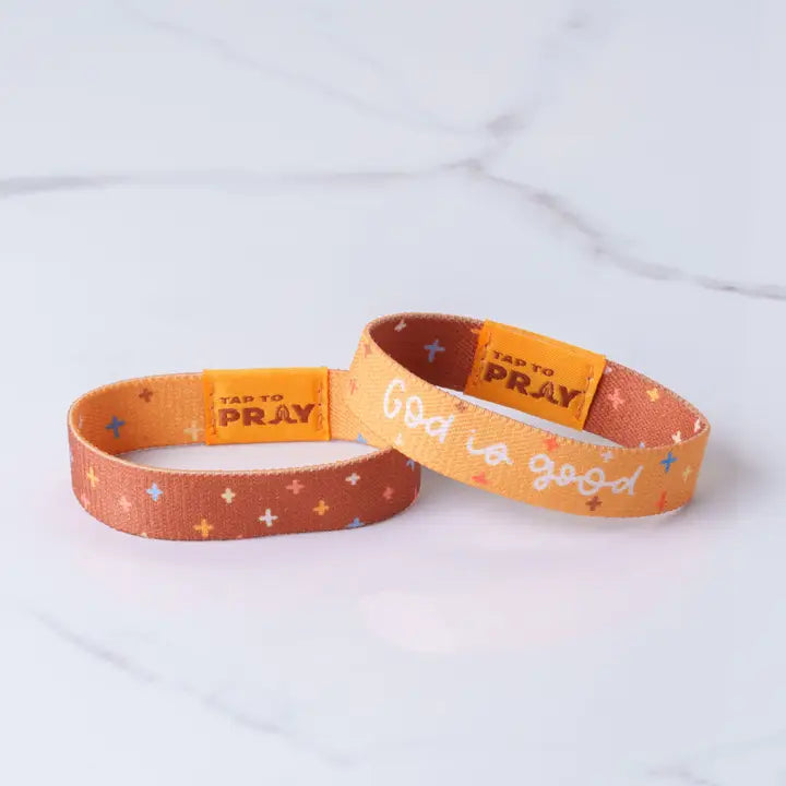 MEDIUM Tap To Pray™ - Kingfolk Series Wristband - God Is Good