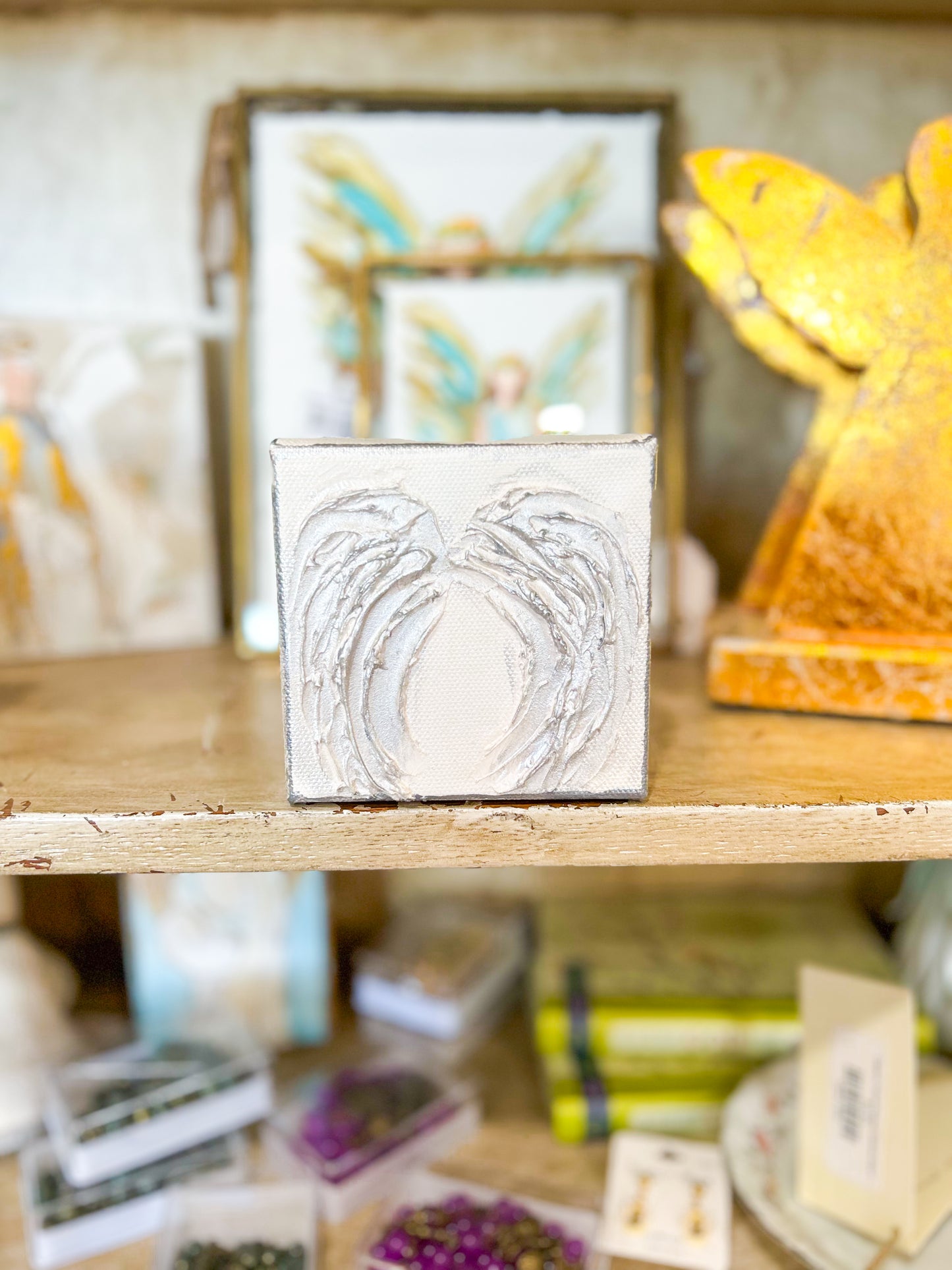 4x4 Block Canvas Baby Angel