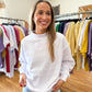 Relaxed Fit Oversized Mockneck Sweatshirt