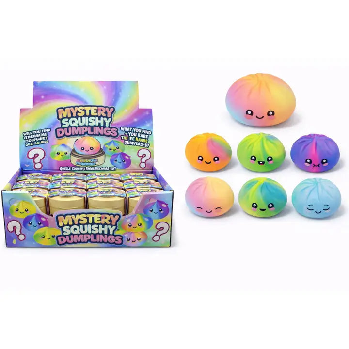 4" Mystery Squishy Dumpling - Tie Dye