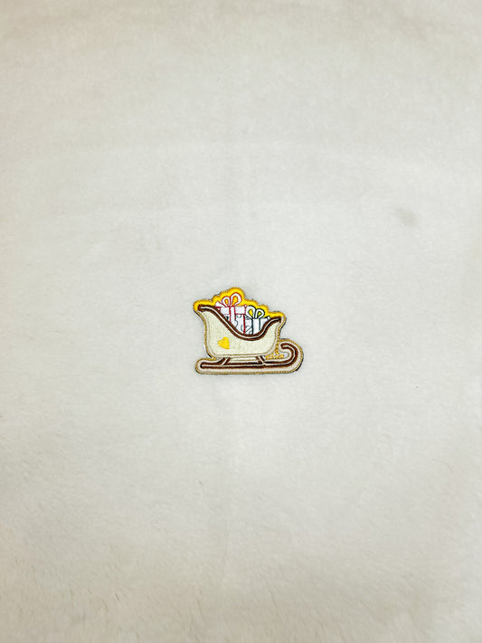Patch-Mini Sleigh with Presents