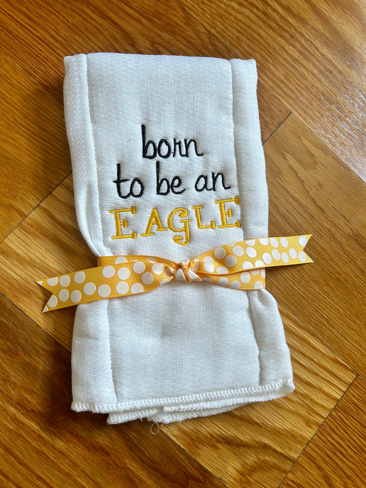 Born To Be Burp Cloth