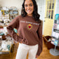Sample- This Mama Prays with Sacred Heart Sweatshirt