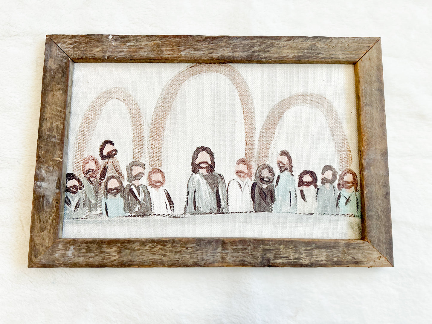 GA Last Supper 12x18 Framed Art