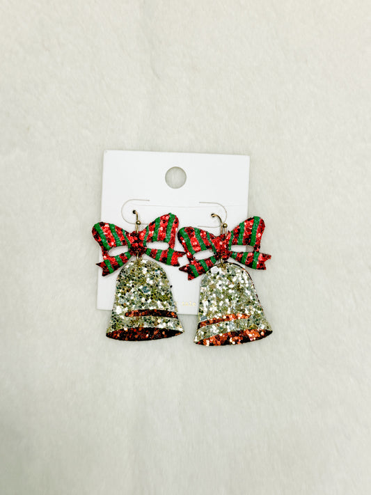 Bells Ringing Christmas Earrings