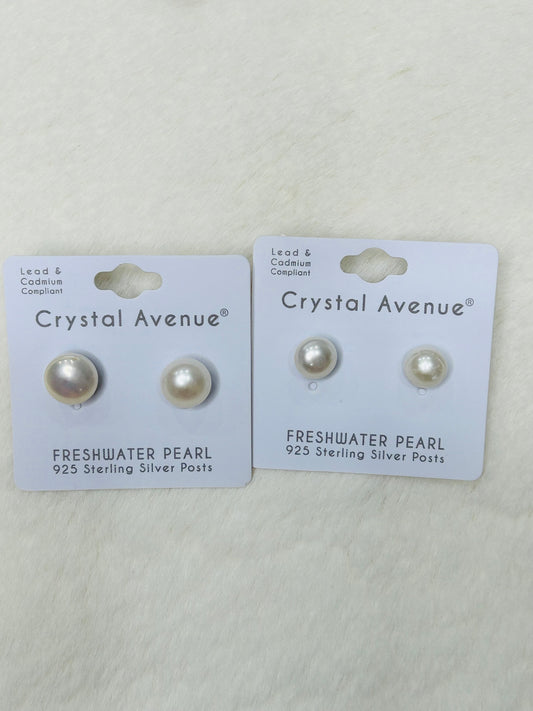 Vienna Basic Freshwater Pearl Studs