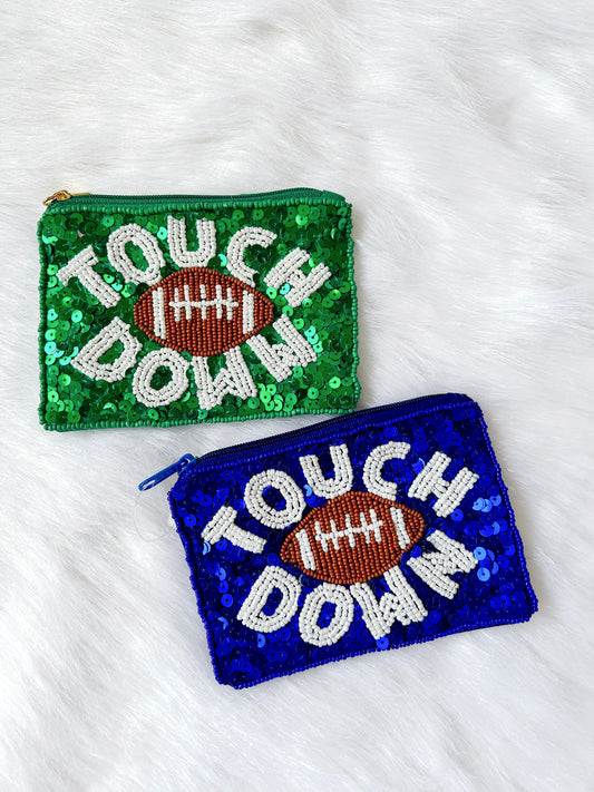 Mini Touchdown Sequin Bag