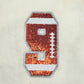 Patch- Football Number 9