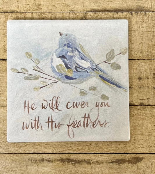 GA He Will Cover Coaster
