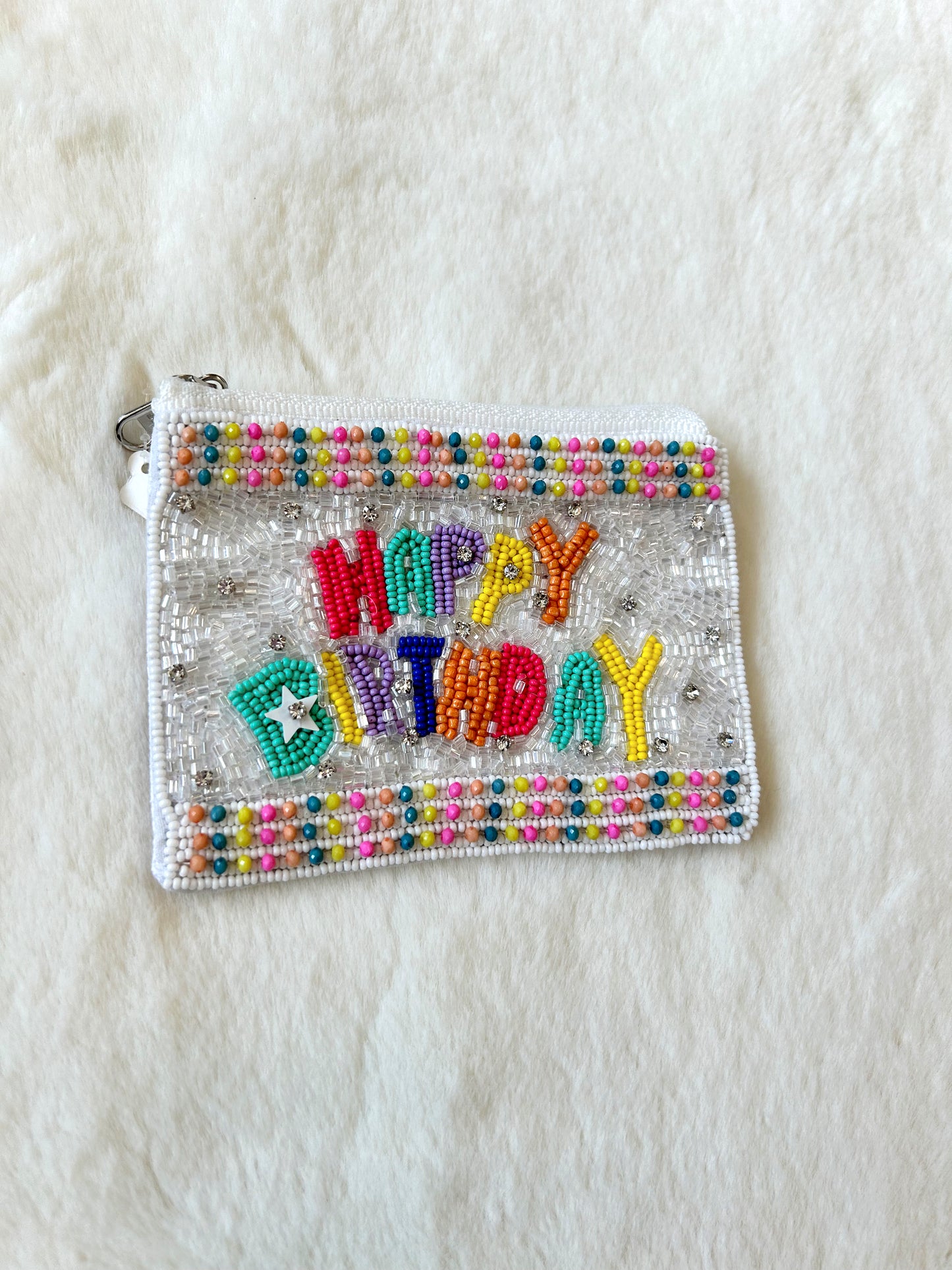 Mini Happy Birthday Sequin Bag