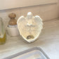 Peaceful Garden Angel Reading Bible Statue