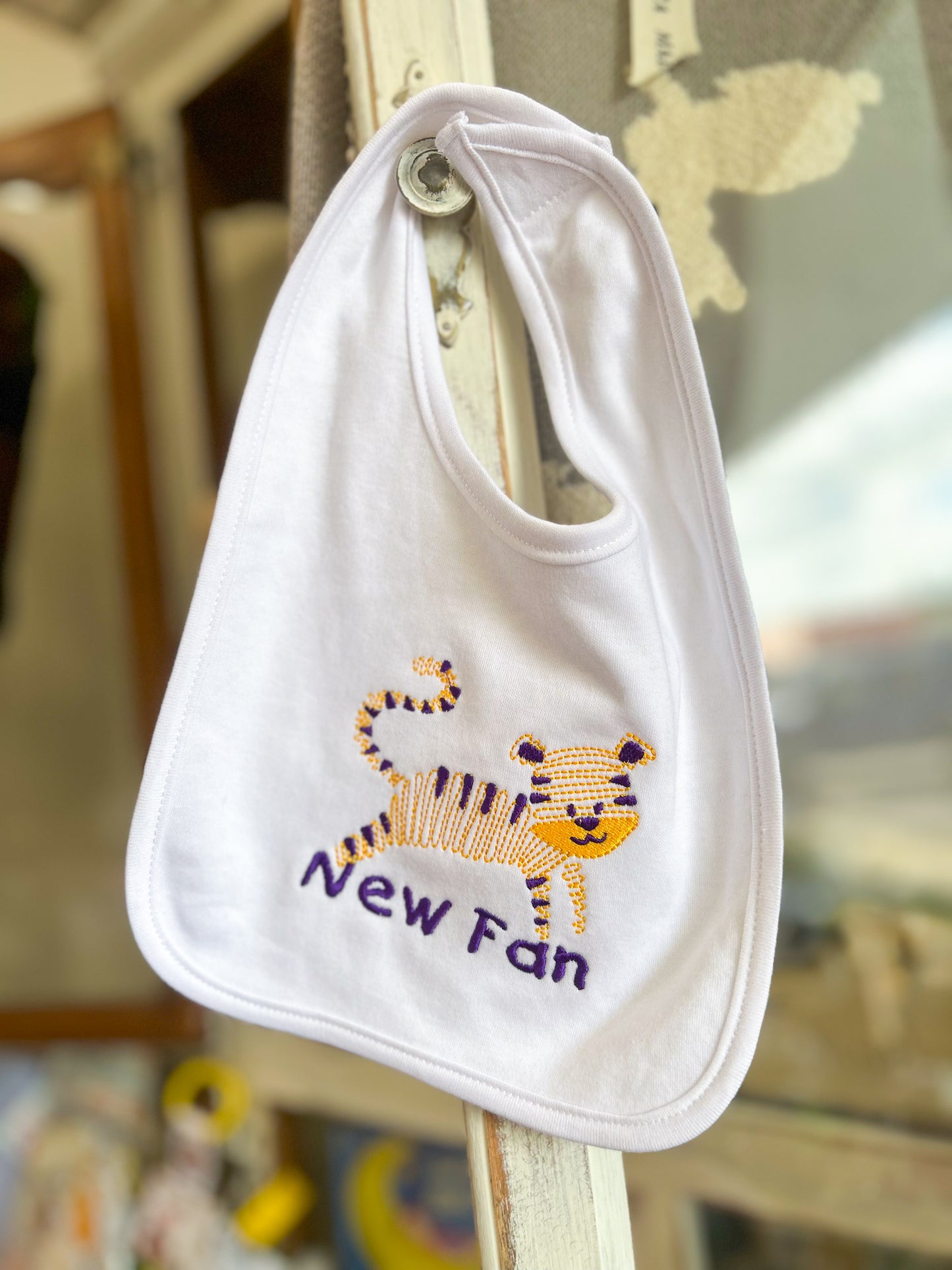 Tiger New Fan Bib