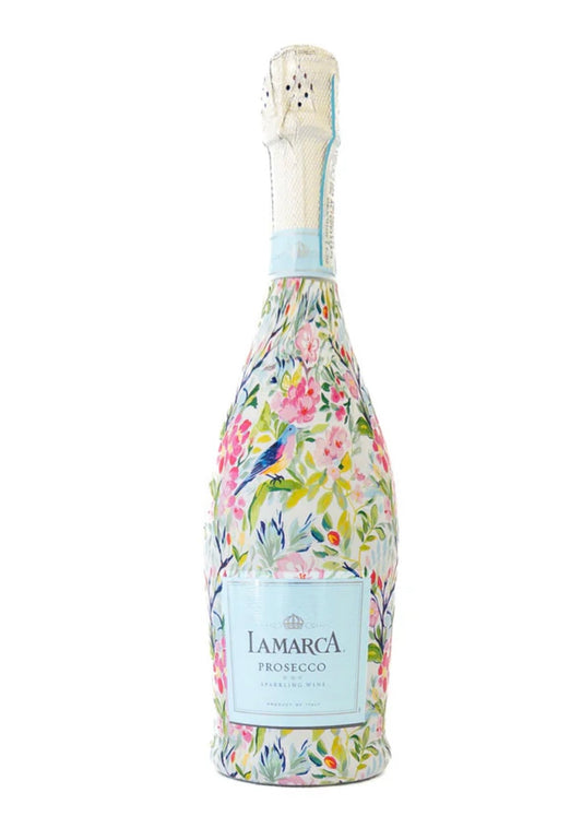 Beau Bottles Springtime Serenade- La Marca Edition Champagne Bottle Wrap