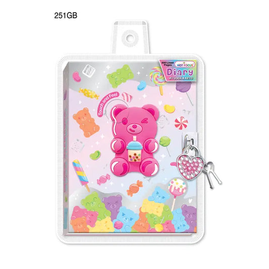 Dairy with Lock and Key, Gummy Bear