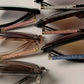 Women's Round Glitter Arm Sunglasses F5003AG