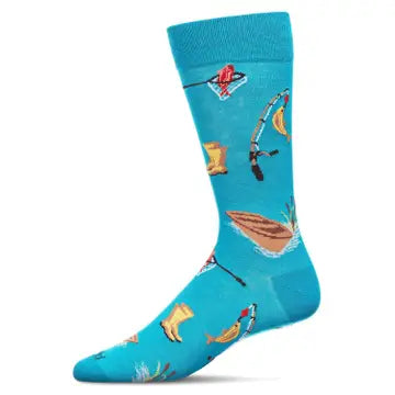 Men's Fishing Crew Socks