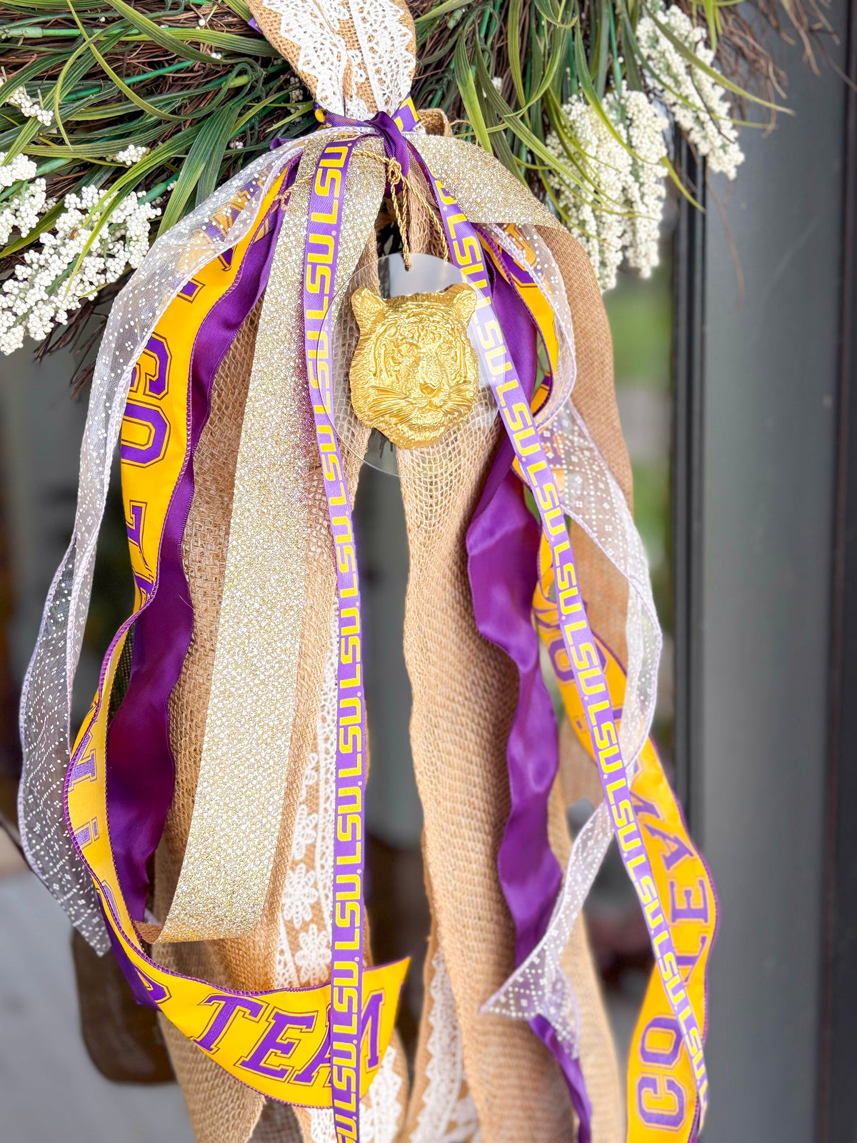 Tiger Spirit Disc Ornament