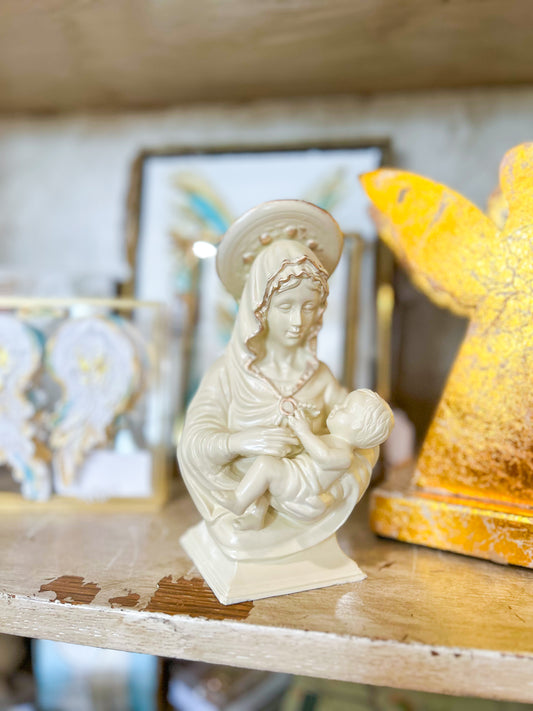 Mary and Child Figurine