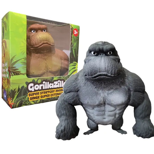 1.5lb Jumbo Gorillazilla - Stretch Monkey Toy