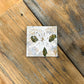4x4 Bloom Single Magnolia Coaster