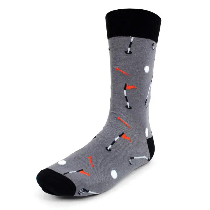 Men's Golf Novelty Socks