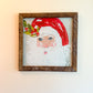 Saint Nick Santa Framed Art 18x18