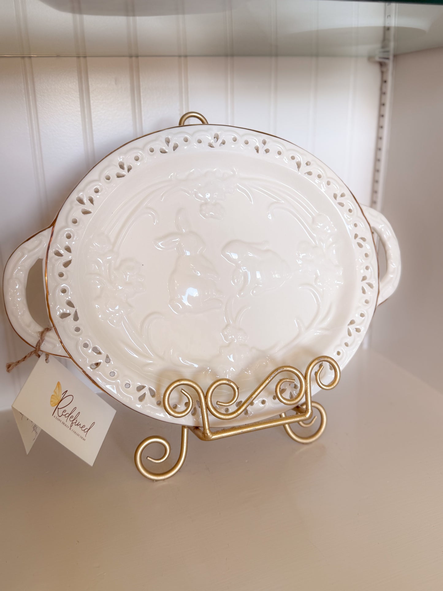 The Willow & Wren Bunny Platter Dish