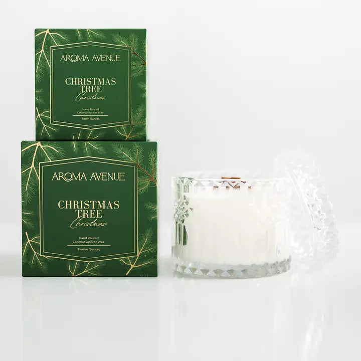 Aroma Avenue Christmas Tree 7oz. Candle